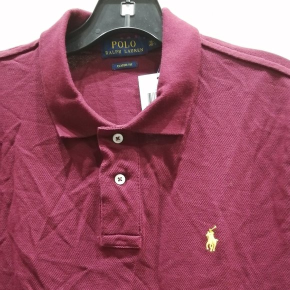 Polo Ralph Lauren Other - BNWT Polo by Ralph Lauren Boys Polo Shirts Burgundy Size XL (18-20)